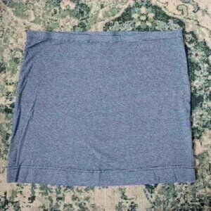 H&M Basic Blue Skirt Bodycon Size L